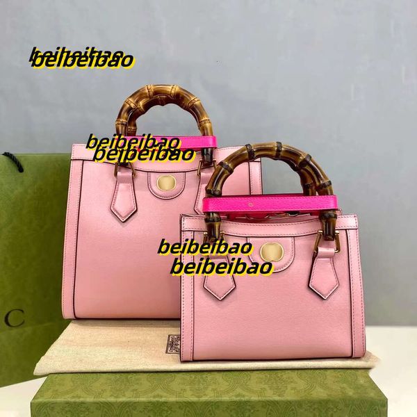 Mango de cuero genuino 2024Marmont Diana Bolsa de bambú para mujer Hobo Monedero Cleo Diseñador de lujo Bolsas cruzadas Venta al por mayor Bolso de moda Viaje Bolsa de hombro Correa