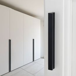Behandelt ladekast meubels keukengrepen voor garderobdeuren en ramen zwart zilver 1000 mm super lange hardware