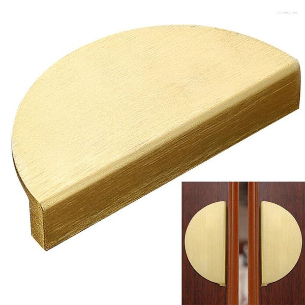 Poignées modernes Semi cercle armoire porte tirer demi-rond tiroir bouton tire placard poignée matériel accessoires