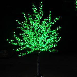 Handgemaakte kunstmatige LED Cherry Blossom Tree Night Light Nieuwjaar Kerstmisbruiloft Decoratie Lichten 1,5 m 1.8m 2.0m 2,5 m LED -boomlicht