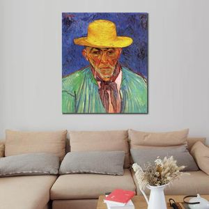 Handgemaakte kunstwerken canvas schilderijen van Vincent van Gogh portret van geduld Escalier moderne kunst keuken kamer decor