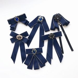Handgemaakte Britse stijl retro diamant Solid boogbladen voor mannen Wedding Groomsman Bowtie stropdas mode -accessoires