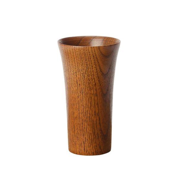 Tasse à café en bois chinoise classique faite à la main, cadeau créatif, écologique, 220ml, pour le bureau et la maison, boisson saine, vente en gros, LX0934