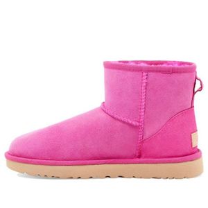 Bottes de neige chaudes rétro faites à la main pour femmes, chaussures décontractées UG Classic Mini II Boot bottes de neige rose 1016222-RCR