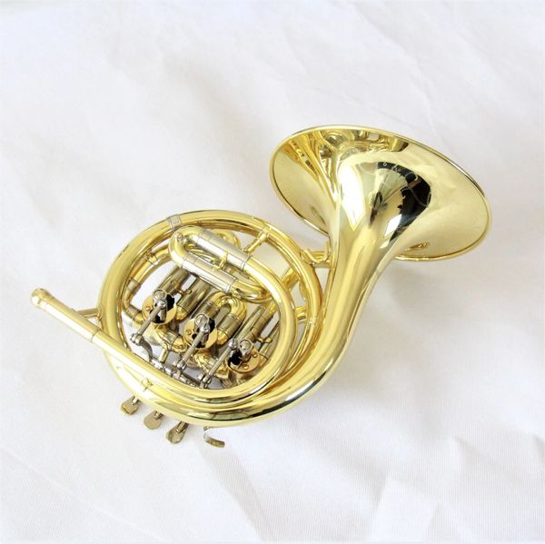 Instrument de corne française fait à la main, exquise, clé F haute, petit beau cadeau, corne française