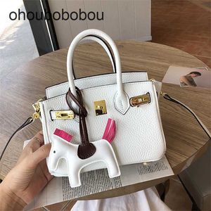 Sac à main fait à la main Luxurys top cuir handbag Mini Mini Lychee Women's Cross Body Small Mini épaule Cow Trend Cy