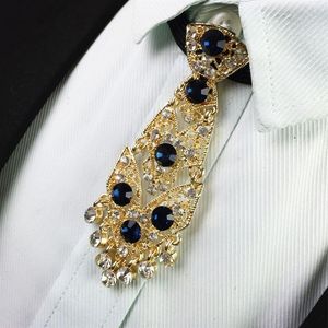 Hecho a mano hombres traje de banquete de boda cuello bolo corbatas fiesta camisa pajarita novedad marca novio aleación de cristal Rhinestone Bowtie201J