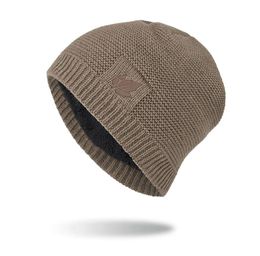 Handmade Mens Hiver Kep Chapeaux de bonnet en tricot chaud 5 Color Gorros Brand Boneie Caps Skull Bonnet7490419