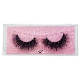 Extensions de faux cils en vison bouclé réutilisables à la main, doux, vifs, multicouches, épais, faux cils 3D, bande complète, 12 modèles, faciles à porter DHL