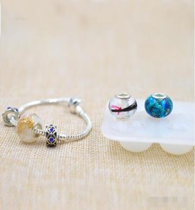 Perles de moule en silicone fait à la main Pendants Moule de moule clair Bracelet Bracelet Bijoux de fabrication de moules à main Moules de résine pour bijoux5347543