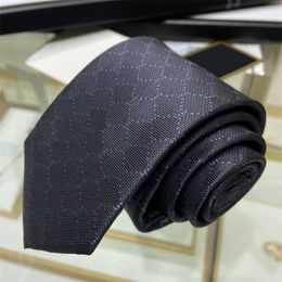 Handgemaakte zijden designer stropdassen voor mannen Hoge kwaliteit herenstropdas Klassiek gestreept borduurwerk Stropdas Zakelijk Vrije tijd Luxe Krawattes Cravate