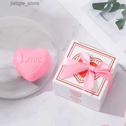 Handgemaakte zeep 1 hartvormige ontwerp badkamer zeep trouwfeest liefde cadeau soap handgemaakte liefde cadeau valentijnsdag cadeau groothandel handgemaakte zeep y240401