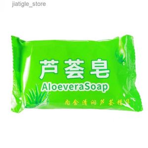 Savon fait main Aloe vera herbes soufrées ménage bain lavage des mains nettoyage du visage savon anti-acariens Y240401