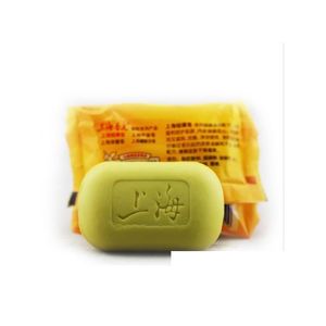 Handgemaakte zeep Lisita Shanghai Sfur voor 4 huidaandoeningen Acne Psoriasis Seborrheic Eczeem 85G258A Drop Delivery Gezondheid Schoonheid Bad Bod Dhmj5