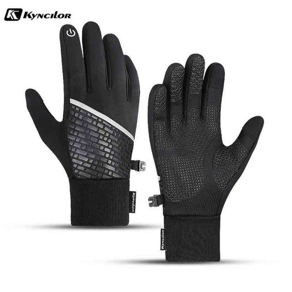Handschoenen hiver hommes femmes Ski neige gants imperméable thermique chaud écran tactile coupe-vent Sports de plein air gants de cyclisme 220112