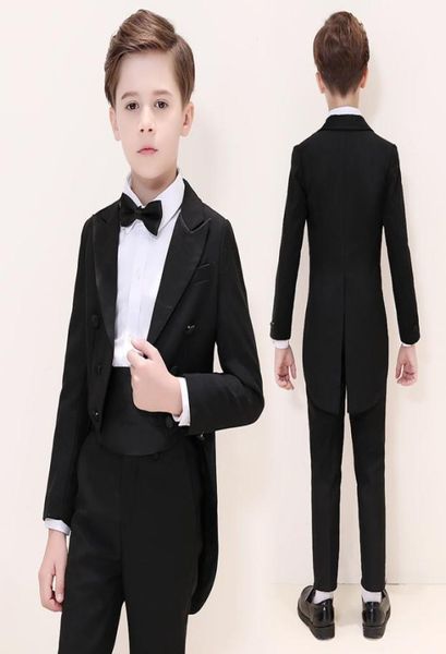 beau Boy039s Formal Wear pic revers enfant designer complet beau garçon costume de mariage garçons tenue sur mesure veste pantalon tie8402254