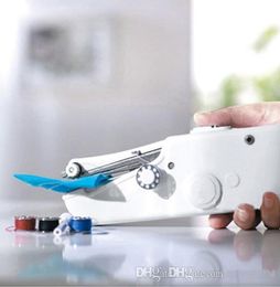 Handy Stitch Máquina de coser eléctrica de mano Mini portátil de costura para el hogar Mesa rápida de mano de una sola puntada herramienta de bricolaje hecha a mano b7516081855