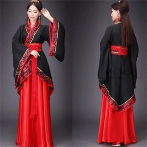 Hanfu Nationale Chinese Dans Kostuum Mannen Oude Cosplay Traditionele Chinese Kleding voor Vrouwen Hanfu Kleding Dame Stadium Jurk 240130