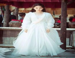 Hanfu Nationaal Kostuum Oude Chinese Cosplay Kostuum Oude Vrouwen Hanfu Kleding Dame Chinese Folk Jurk voor Vrouwen9869403