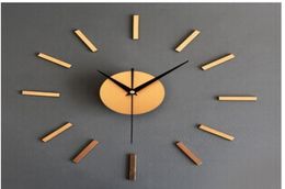 Hang Epscale Metallic DIY Reloj Fashion Creative Combination of Clock The Clock Tyrants Local Gold Diy Clock9286799