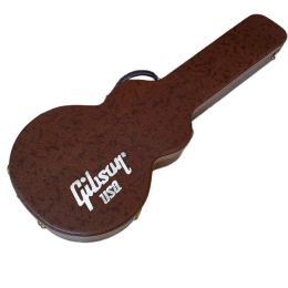 Hanger 39 pouces Brown Hardhell Guitar Case Superior Pu Tibric pour Gibson Les Paul Guitar Get Free Strap