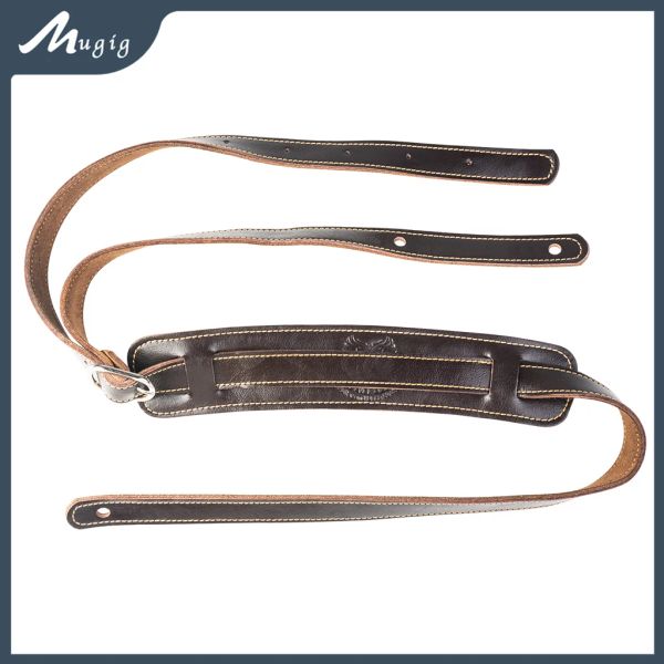 Hanger Mugig vintage STRAPE DE GUITARE Classic Electric Acoustic Guitar STRAP Soldat Vache Vow Vache Soft Durable Guitar Strap Belt