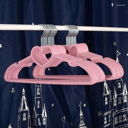 Cintres 10 pièces cintre Durablor adulte enfants vêtements suspendus fournitures (rose) e ABS coeur motif manteau F