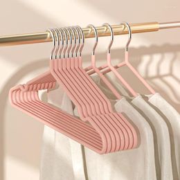 Cintres 10pcs Home Anti-slip Clothes-Hanger Multi-Fonctional Closet Organizer des sous-vêtements simples à cravate