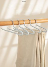 Hangers 10 Stuks Broek Slappe Broek Duurzaam Anti-Roest Chrome Metal Ended Ontwerp Voor Easy-Slide Broek Jeans rok Broek