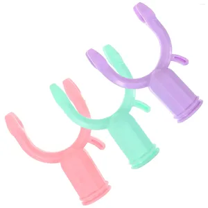 Hangers 3 PCS Kleding Pool Vork Droog vervangende rekken Plastic staafonderdelen Connectors Hoofdjes Rail