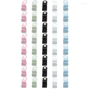 Cintres 40 pièces cintre connecteur crochets en plastique cascade gain de place organisateur pour support de placard robuste