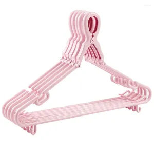 Hangers 5 pc's winddichte kledinghanger babyrek voor niet-slip baby plastic jas