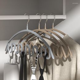 Hangers 5 stks kleding multifunctionele jas voor kledingwinkel antislip droogrek kledingkast ruimtebesparende tassen opslag