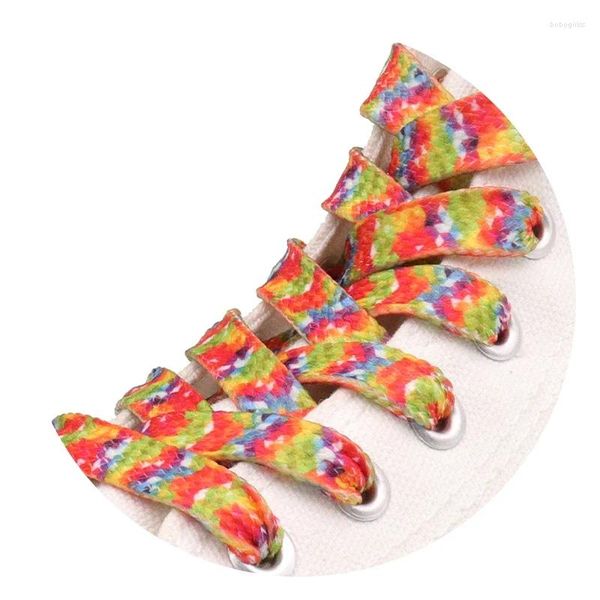 Colgadores de 8 mm Top de tipo plano Colorido zapatillas para mujeres Sneaker 2024 Lienzo de moda Transferencia de calor Ropes de poliéster Tamaño personalizado