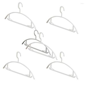 Hangers Kast Kleding 5 stks Heavy Duty Arc Design Ruimtebesparend Winddicht Kleerhanger Geen schouderhobbels Lichtgewicht