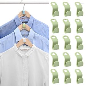 Hangers kleding kleding opslag haken haakruimte thuiskast plastic besparing kleine organisator hanger garderobe kast connector