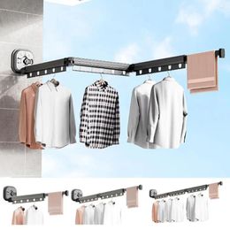 Hangers Kleding Droogrek Organizer Intrekbare hanger Sterk draagvermogen voor wasorganisatie