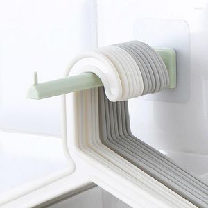 Hangers kledinghanger Organizer Space Saving Multifunction Folding Magic Drying Racks Punch-Free Storage Rack