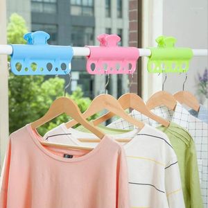 Hangers waslijn staaf winddichte grote clips drogen sterke waskledingsporige sokken ondergoedrek