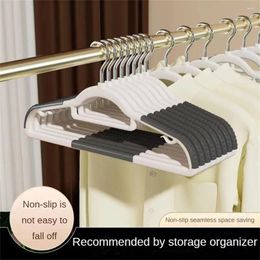 Cintres vêtements en velours Hangle non glipage Flocks multifonctionnels Camisole Camie Coat Closet Organizer Sauver l'espace