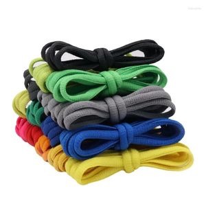 Hangères Coolstring 0,6 cm 1 paire hommes femmes baskets multicolors oblates de type ovale lancers de sport chaussures lacets kid et adultes cordes unisexes