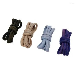 Hangons Coolstring 60-180 cm accessoire de chaussures 8 mm Bottes de baskets artistiques Cordon de haute qualité Tie-dye épaisseur de corde ovale