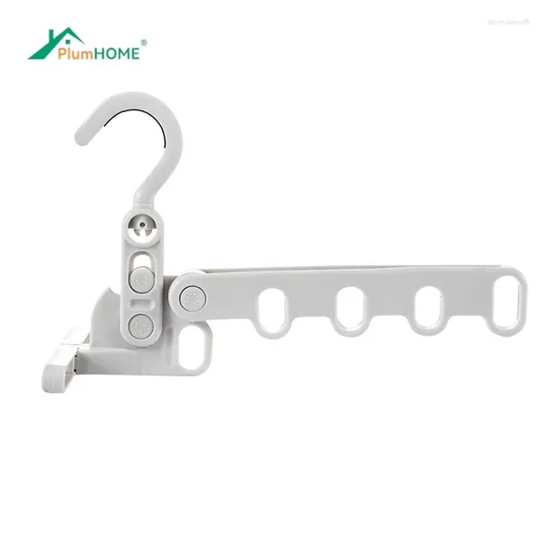 Cintres pliage de vêtements Hangle portable à cinq trous suspendus pour voyager Els Business Trips Cool Organizer Tool