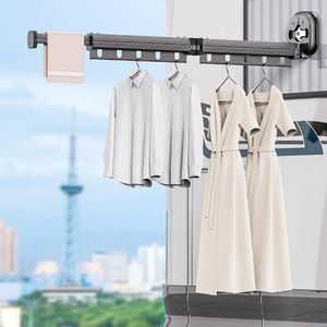 Hangers vouwen kledinghanger intrekbare wasorganisator met een sterke belastingdragende zuigbeker voor efficiënt