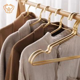 Perchas de ropa doméstica Espacio de colgilla Aleación de aluminio Anti-Slip Anti-Slip sin rastreo Avanzado