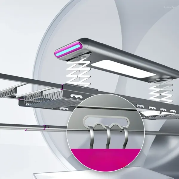 Colgadores de ropa de conducción eléctrica