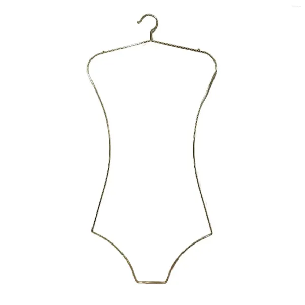 Perchas Perchero de lencería Soporte de forma de cuerpo de metal Sujetador Percha Bikini para centro comercial Tienda Camiseta sin mangas Dormitorio Supermercado