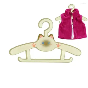 Colgadores mini ropa de muñeca portavasos