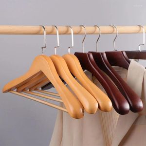 Hangers Natuurlijke Houten Kleding Voor Thuis Premium Houten Pak Solide Heavy Duty Retro Garderobe Organizer