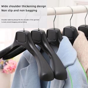 Hangers plastic groothandel kleding schouder incognito pak hang de kledingrek jas e2s